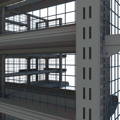 Heavy-Duty Supermarket Shelving System 500kg Capacity Modular Design